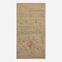 Two English or American needlework samplers 18th / early 19th century
