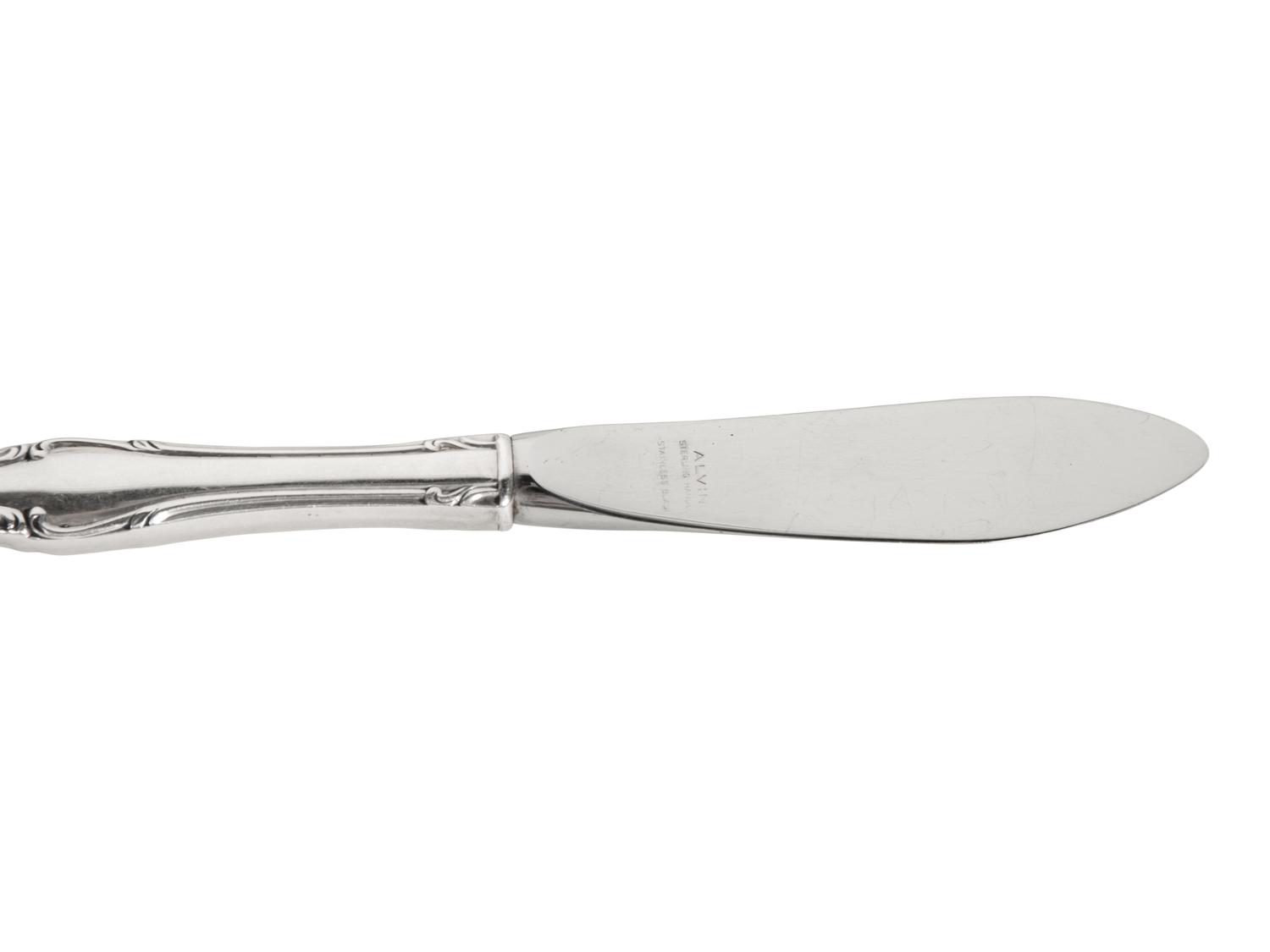 An American Silver Flatware Service
