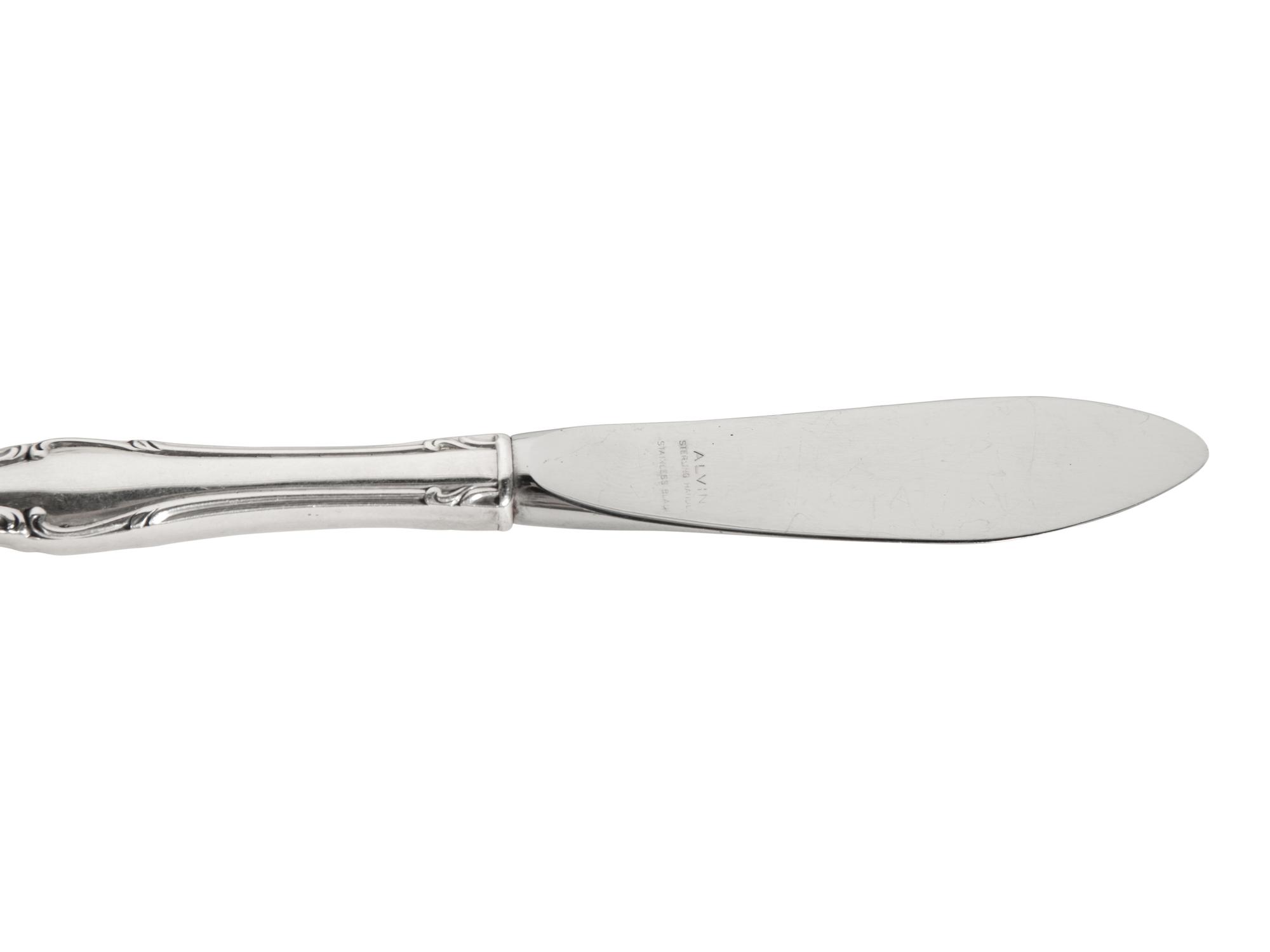An American Silver Flatware Service