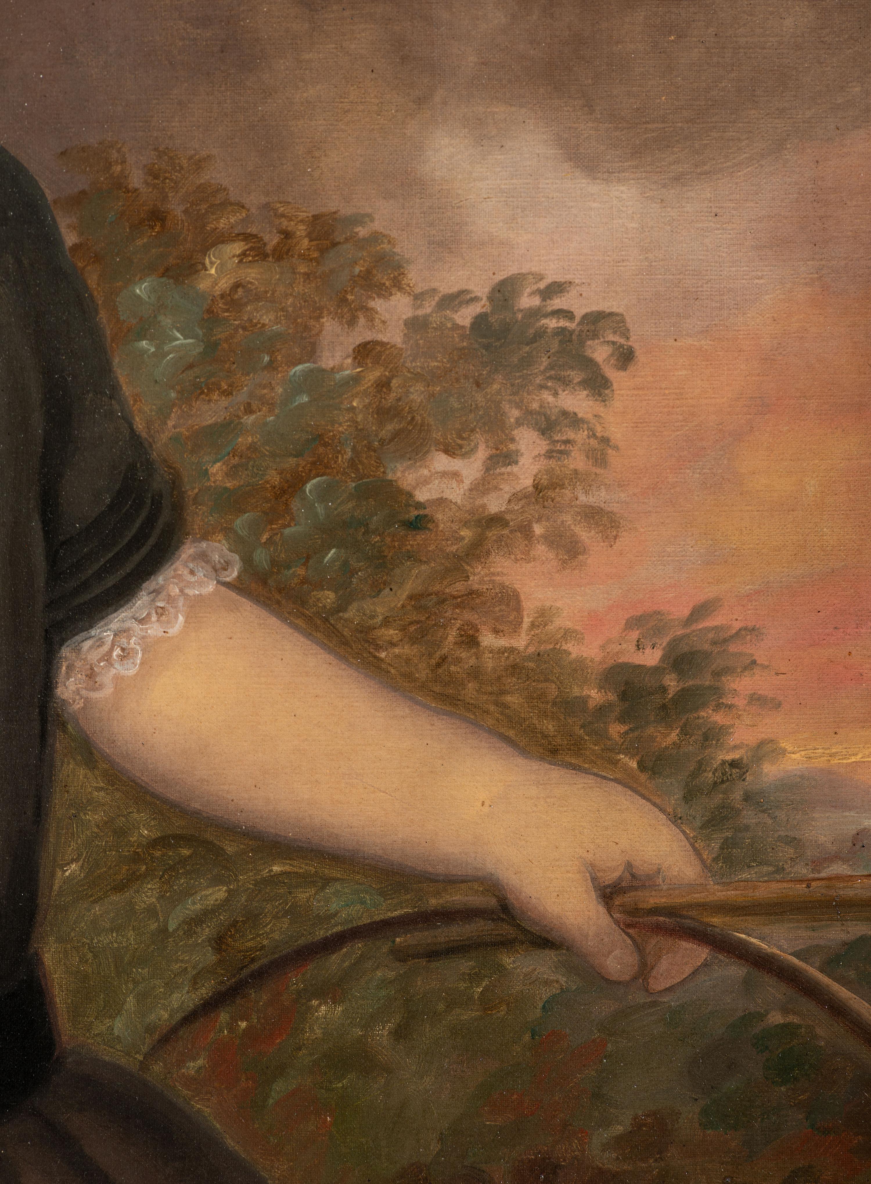 Manner of Joseph Whiting Stock (American, 1815-1855)