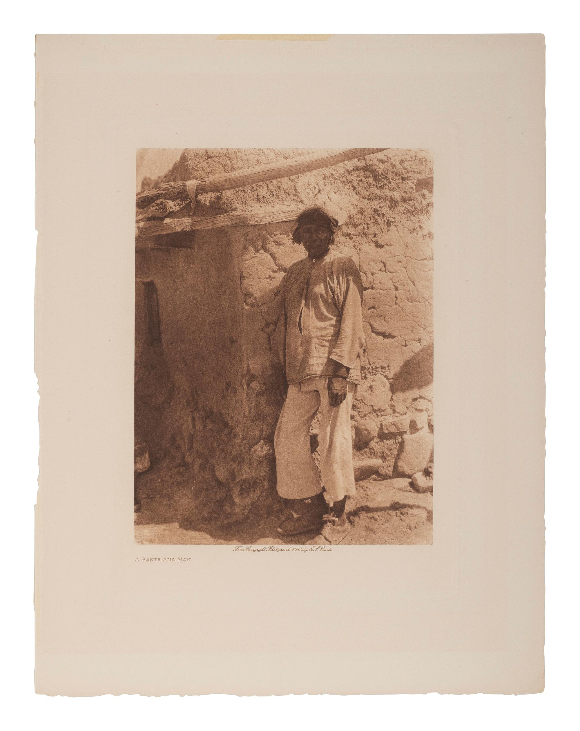 CURTIS, Edward (1868-1952).13 volume photogravures of Native American subjects, incl. Chief Joseph.