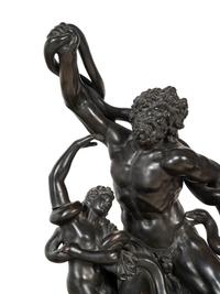 An Italian Bronze Figure of Laocoön and His Sons After the Antique by Agesander of Rhodes