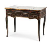 A Louis XV Painted Poudreuse Height 27 1/2 x width 32 x depth 18 inches. — 18TH CENTURY