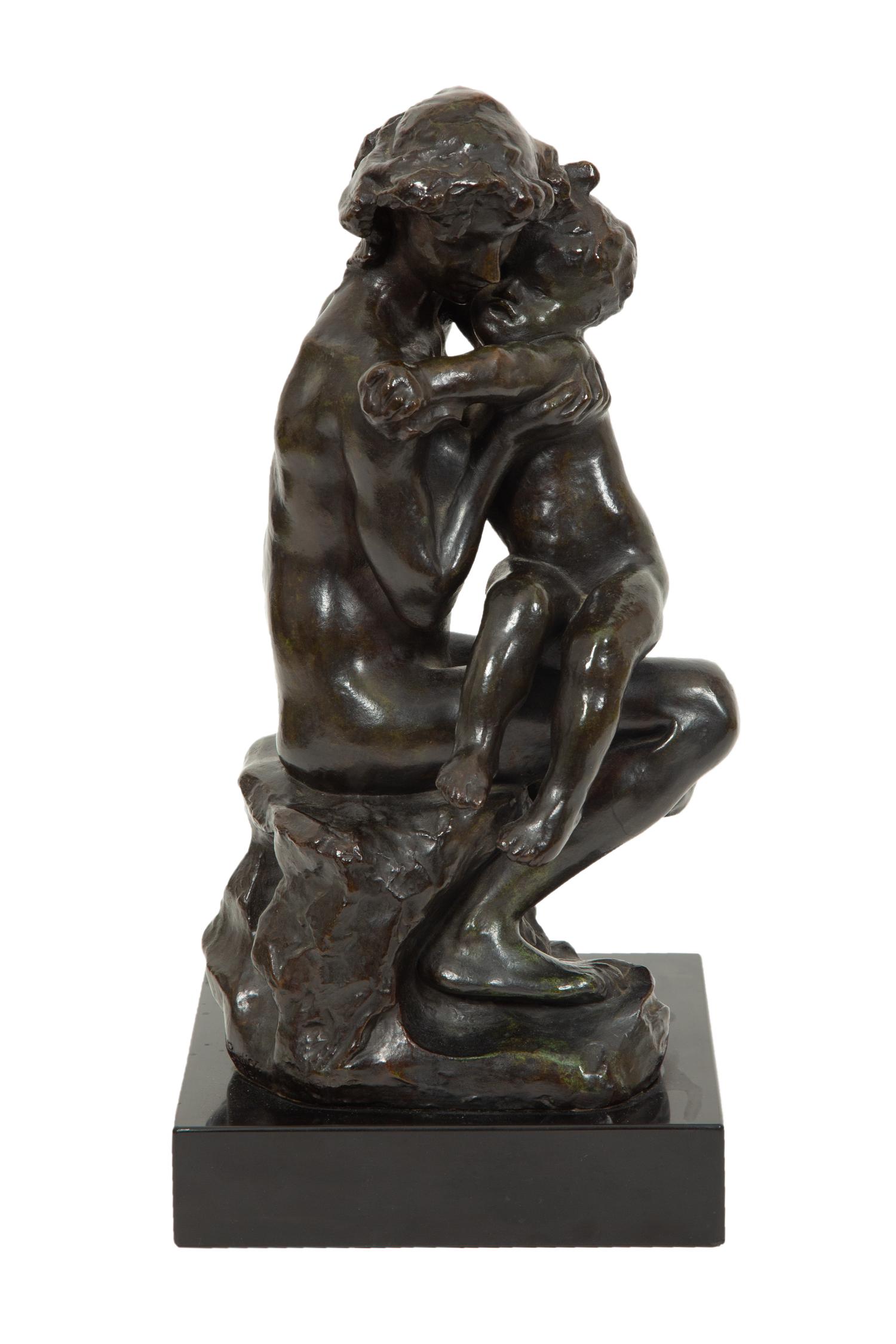 Frère et soeur , conceived c. 1890-91, this work cast in 1964