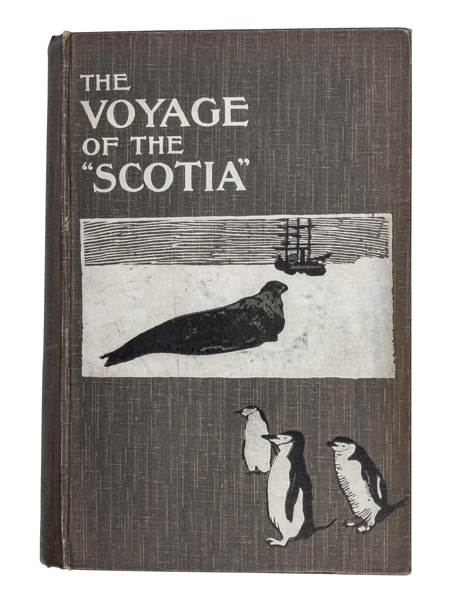 RUDMOSE-BROWN, Robert Neal (1879-1957); Robert Cockburn MOSSMAN (1870-1940); and James Hunter Harvey PIRIE (1878-1965). The Voyage of the 'Scotia'. Being the Record of a Voyage of Exploration in the Antarctic Seas . Edinburgh: Wm. Blackwood, 1906.