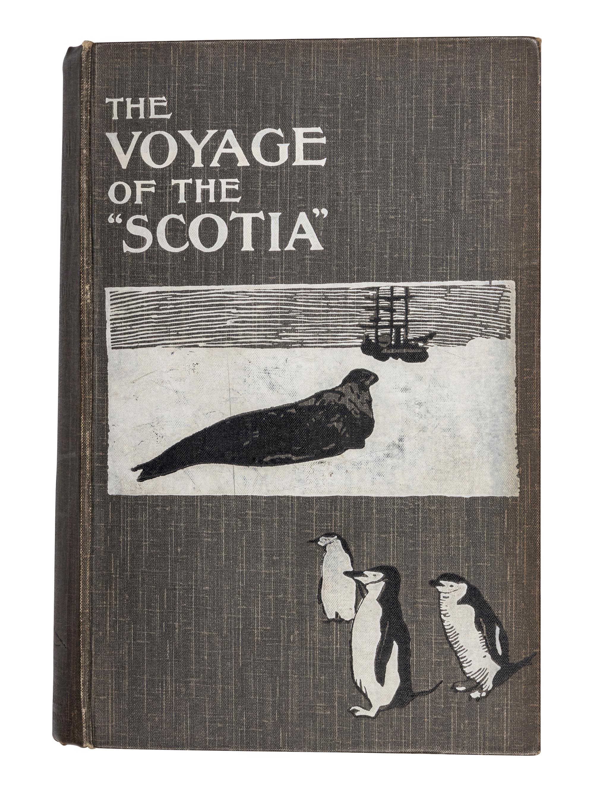 RUDMOSE-BROWN, Robert Neal (1879-1957); Robert Cockburn MOSSMAN (1870-1940); and James Hunter Harvey PIRIE (1878-1965). The Voyage of the 'Scotia'. Being the Record of a Voyage of Exploration in the Antarctic Seas . Edinburgh: Wm. Blackwood, 1906.