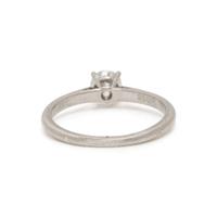 CARTIER, PLATINUM AND DIAMOND RING