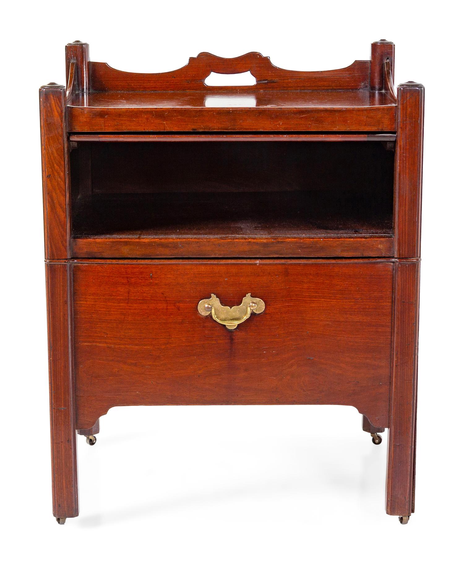 A George III Style Mahogany Side Table