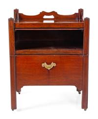 A George III Style Mahogany Side Table
