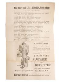 Two Tailor's Occupational Shaving Mugs