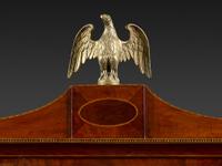 A Federal Inlaid Mahogany Secretary Bookcase