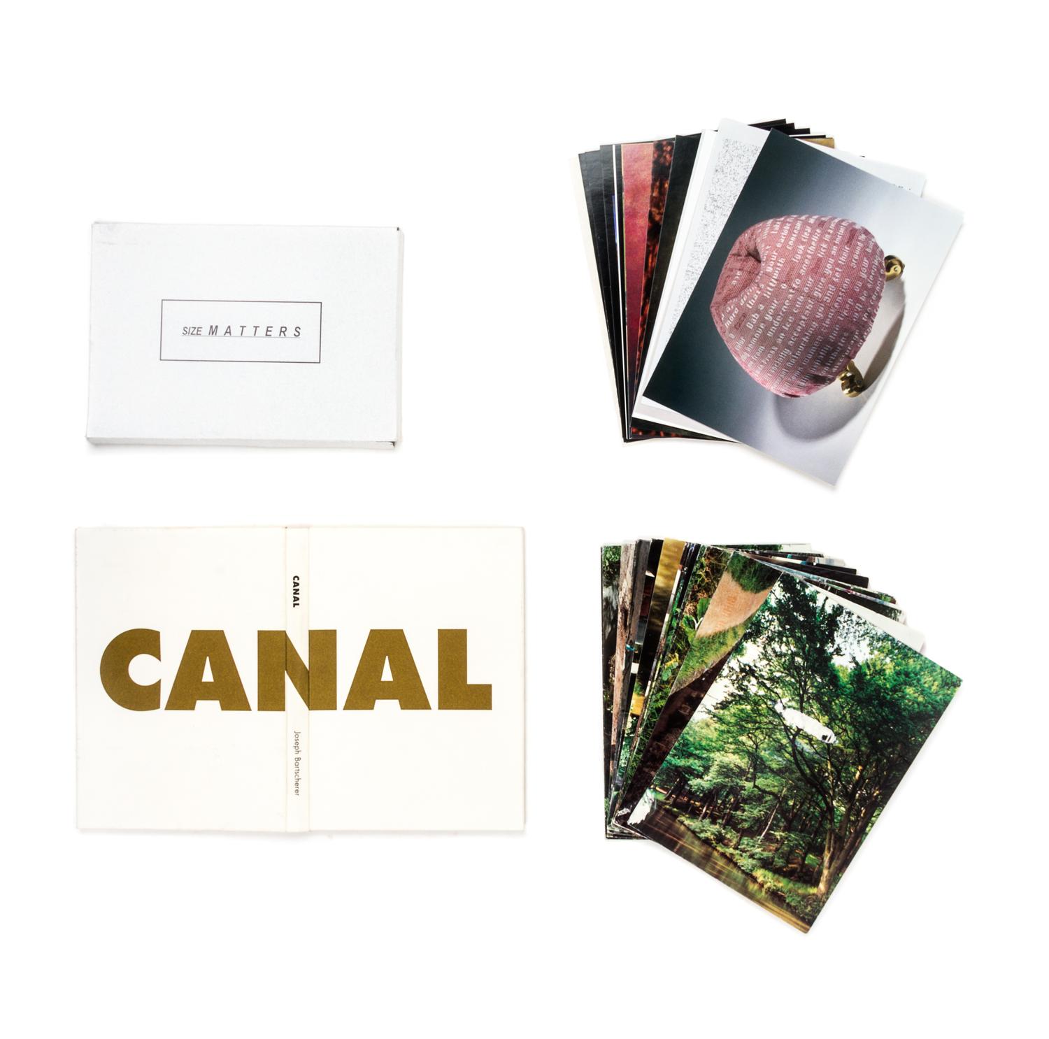 (POSTCARDS) BARTSCHERER, JOSEPH Canal. London, 1998. (with four others)