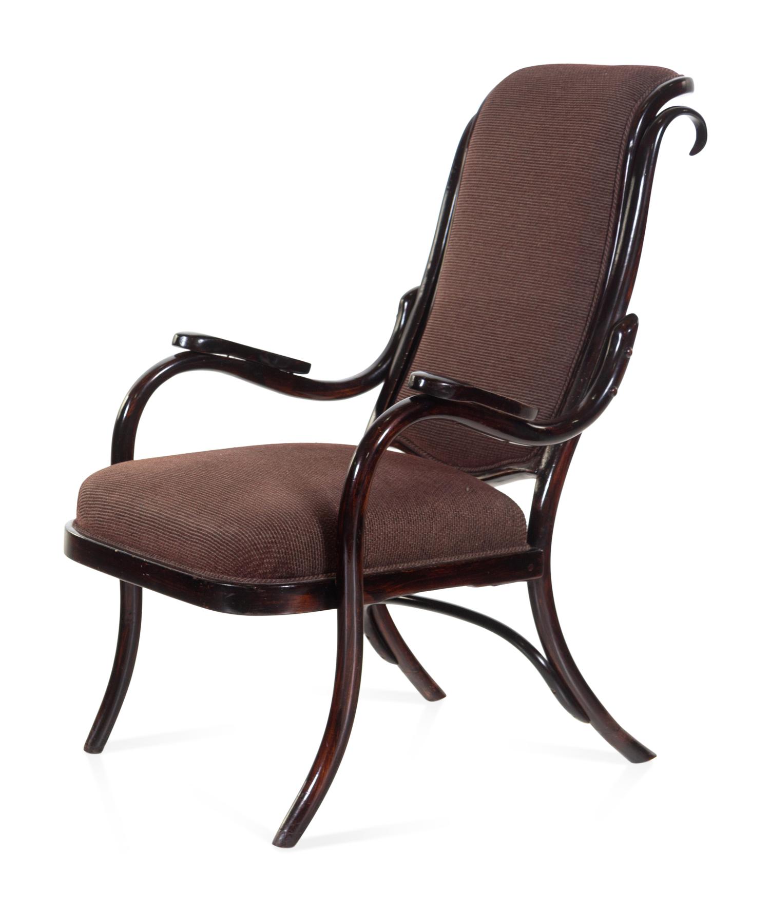A Viennese Bentwood Armchair