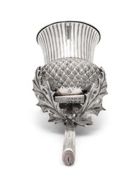 A Sheffield Plate Thistle-form Sugar Shaker