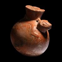 A Chimu Animal Effigy Vessel
