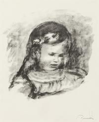 Claude Renoir , la tete baissee
