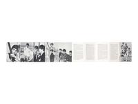 [THE BEATLES]. A group of ephemera and press photos, featuring Hard Day's Night contact sheets and "Beatles Money."