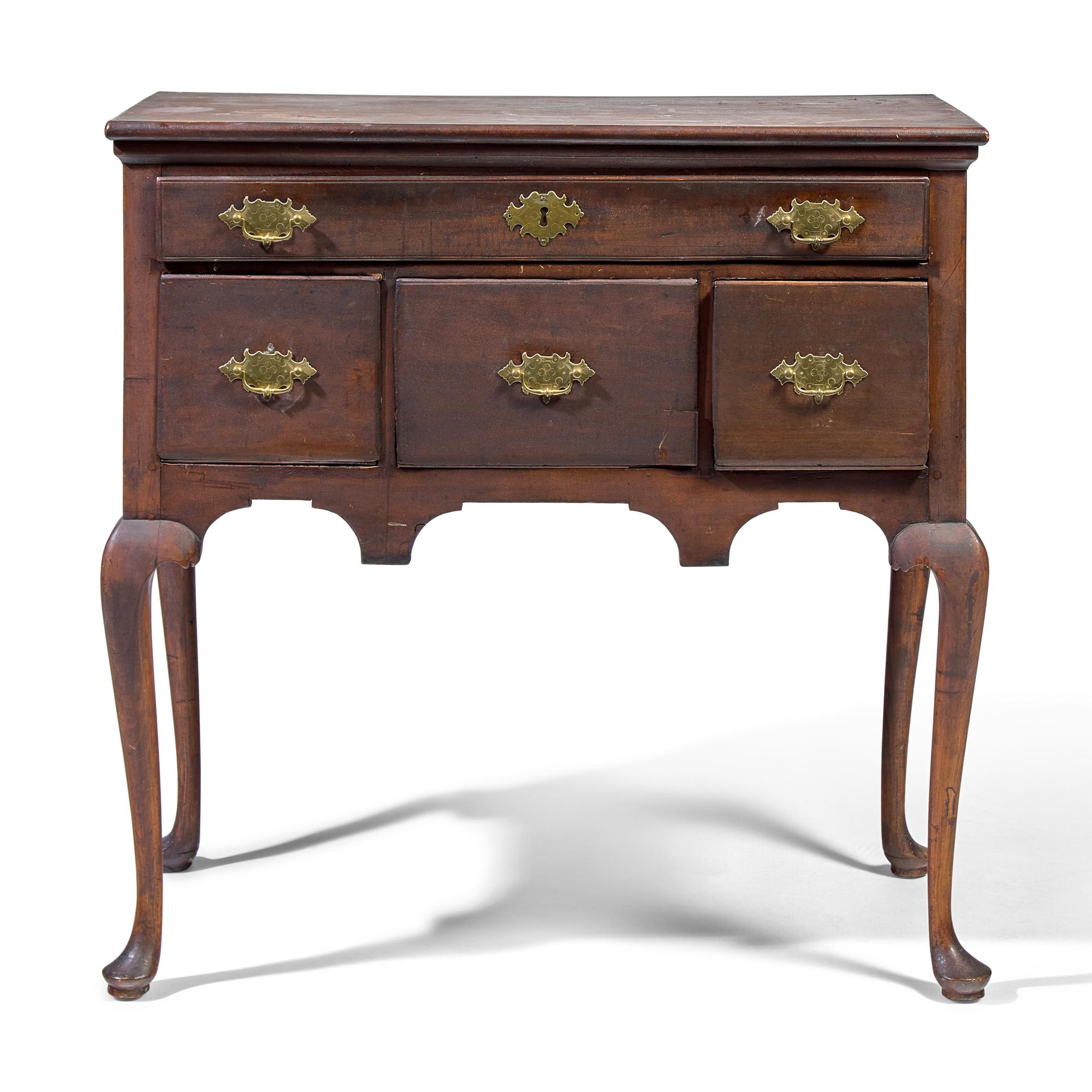 A Queen Anne Maple or Birch High Chest Base