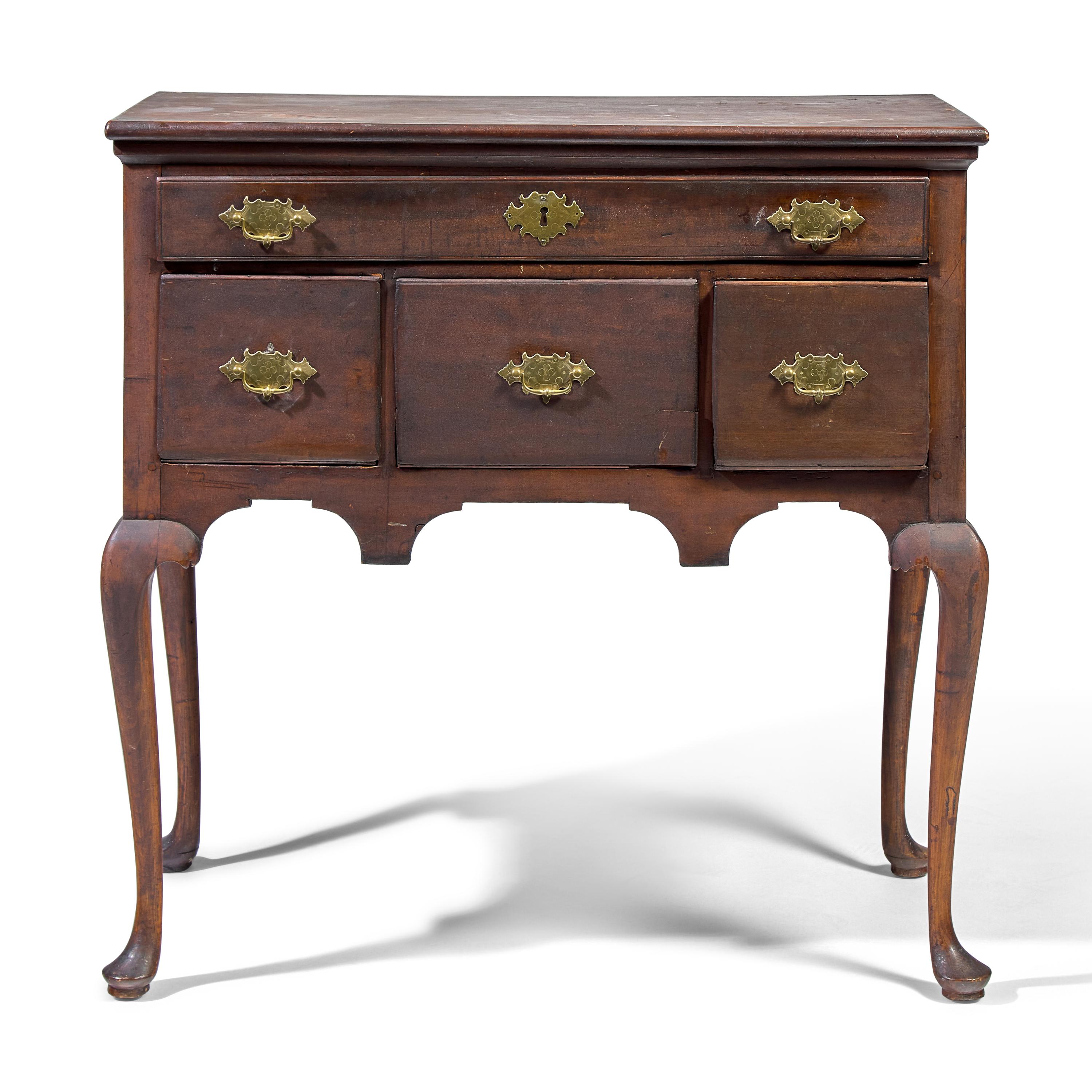 A Queen Anne Maple or Birch High Chest Base