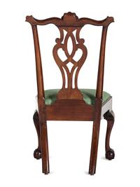 A Chippendale Shell-Carved Walnut Side Chair