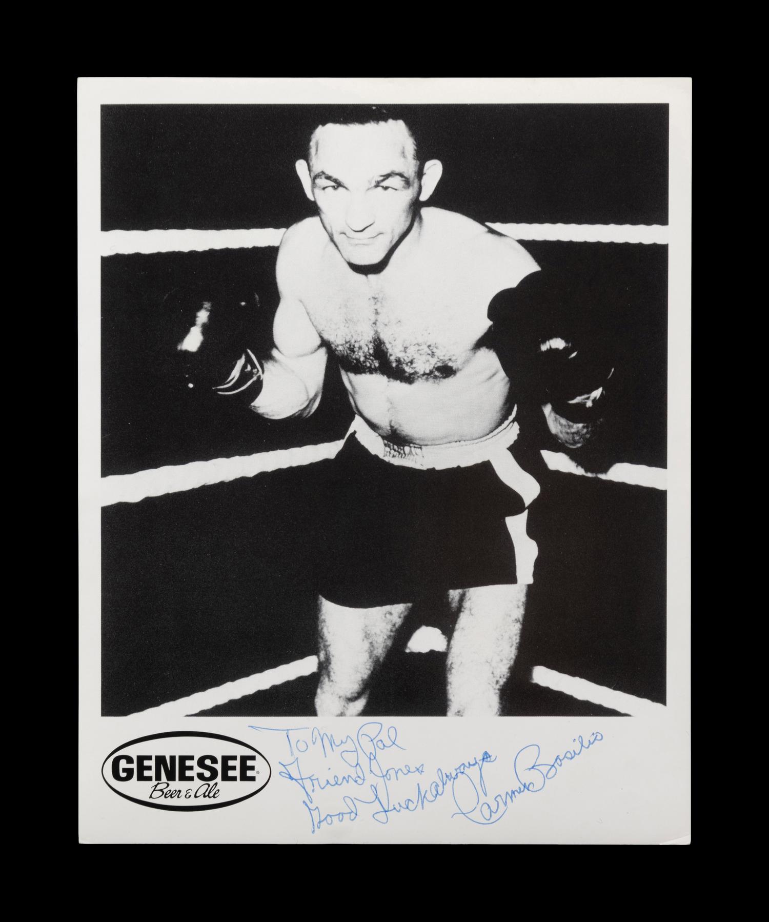A Group of 29 Autographs from 20th Century Boxing Champions and Notables,