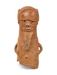A Sokoto Earthenware Figure