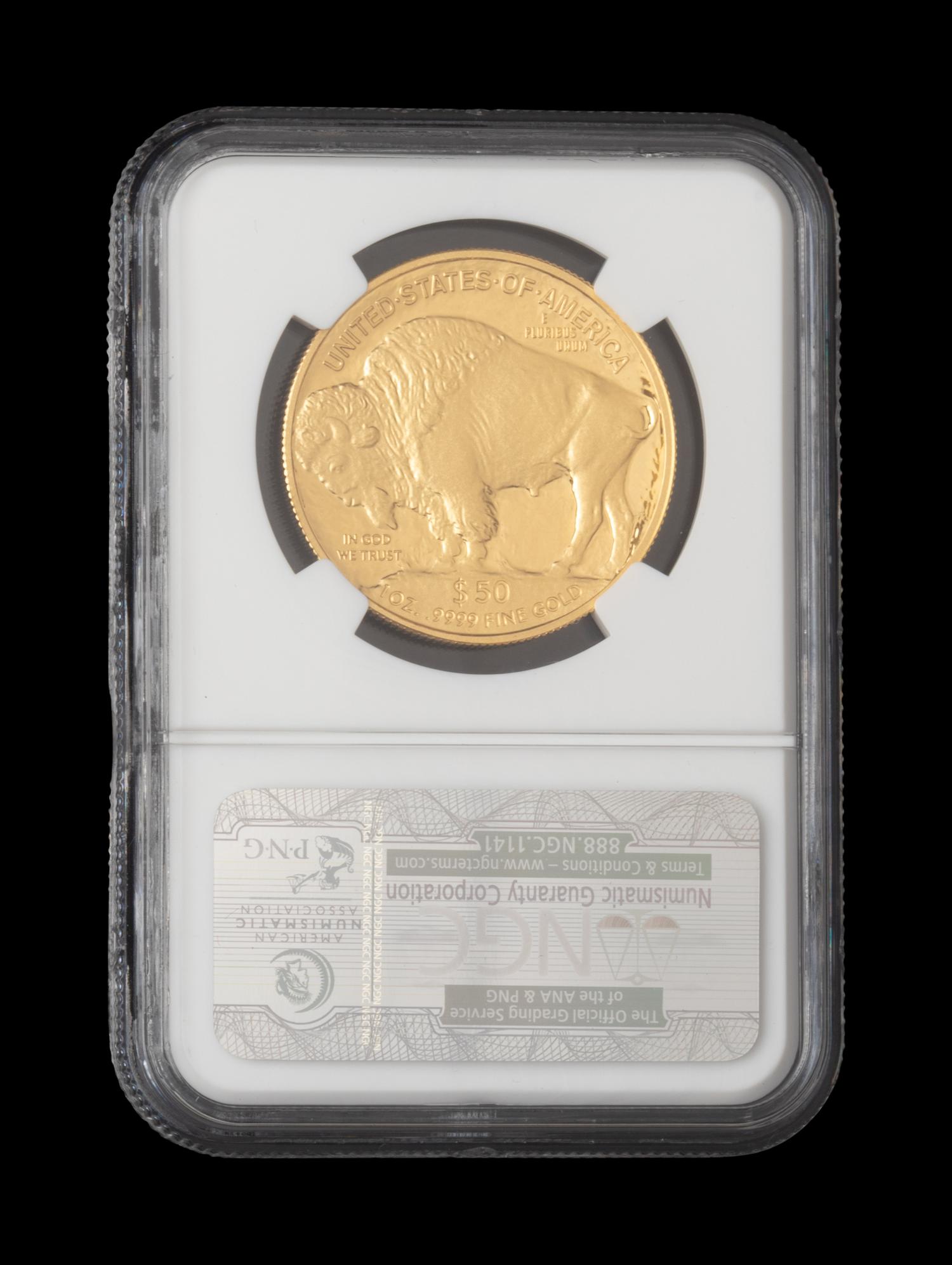 A 2012-W American Buffalo $50 Gold 1 oz. Proof (NGC PF70 Ultra Cameo)