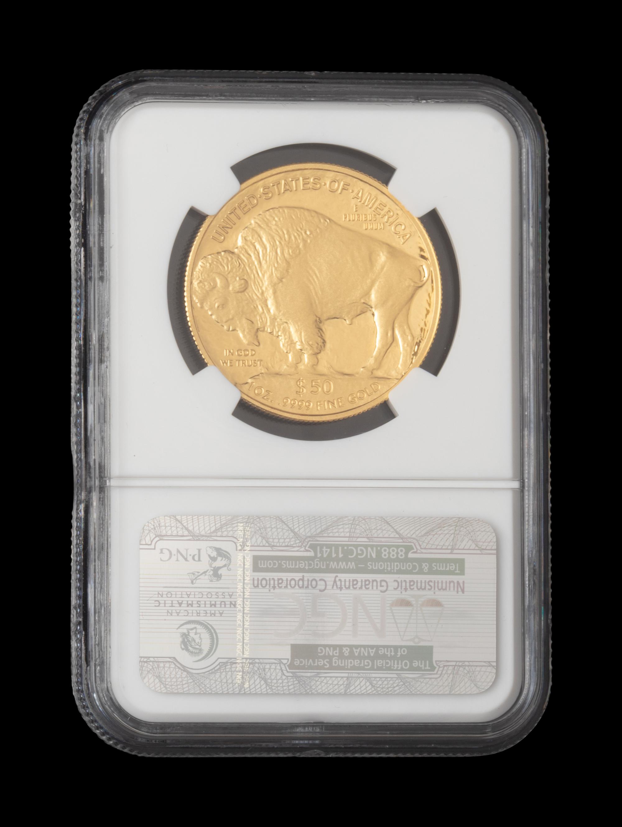 A 2012-W American Buffalo $50 Gold 1 oz. Proof (NGC PF70 Ultra Cameo)