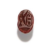 A Phoenician Carnelian Scarab with Cartouche