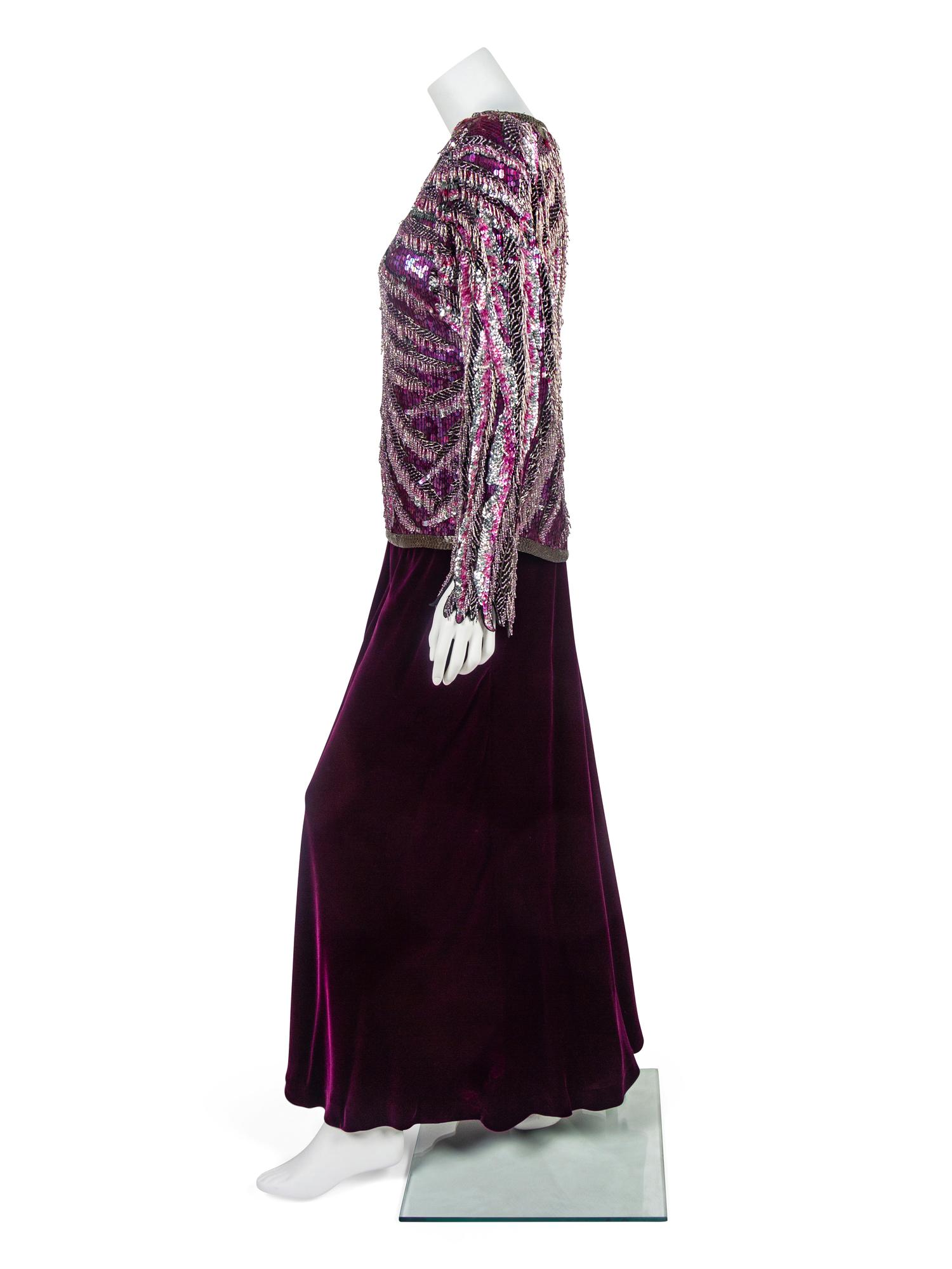 Halston Two-Piece Dress, 1980s