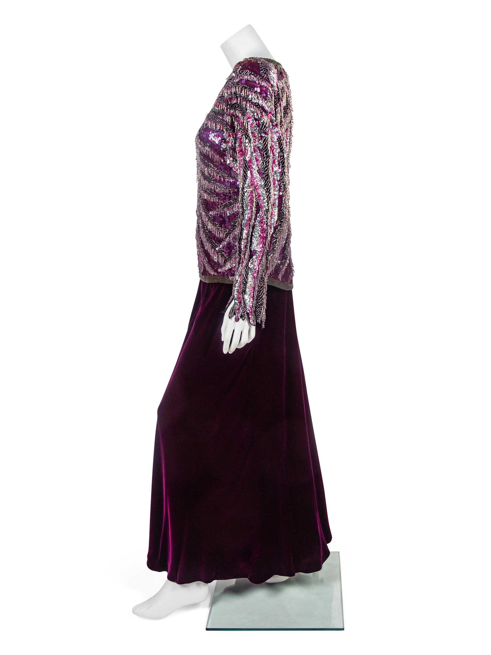 Halston Two-Piece Dress, 1980s