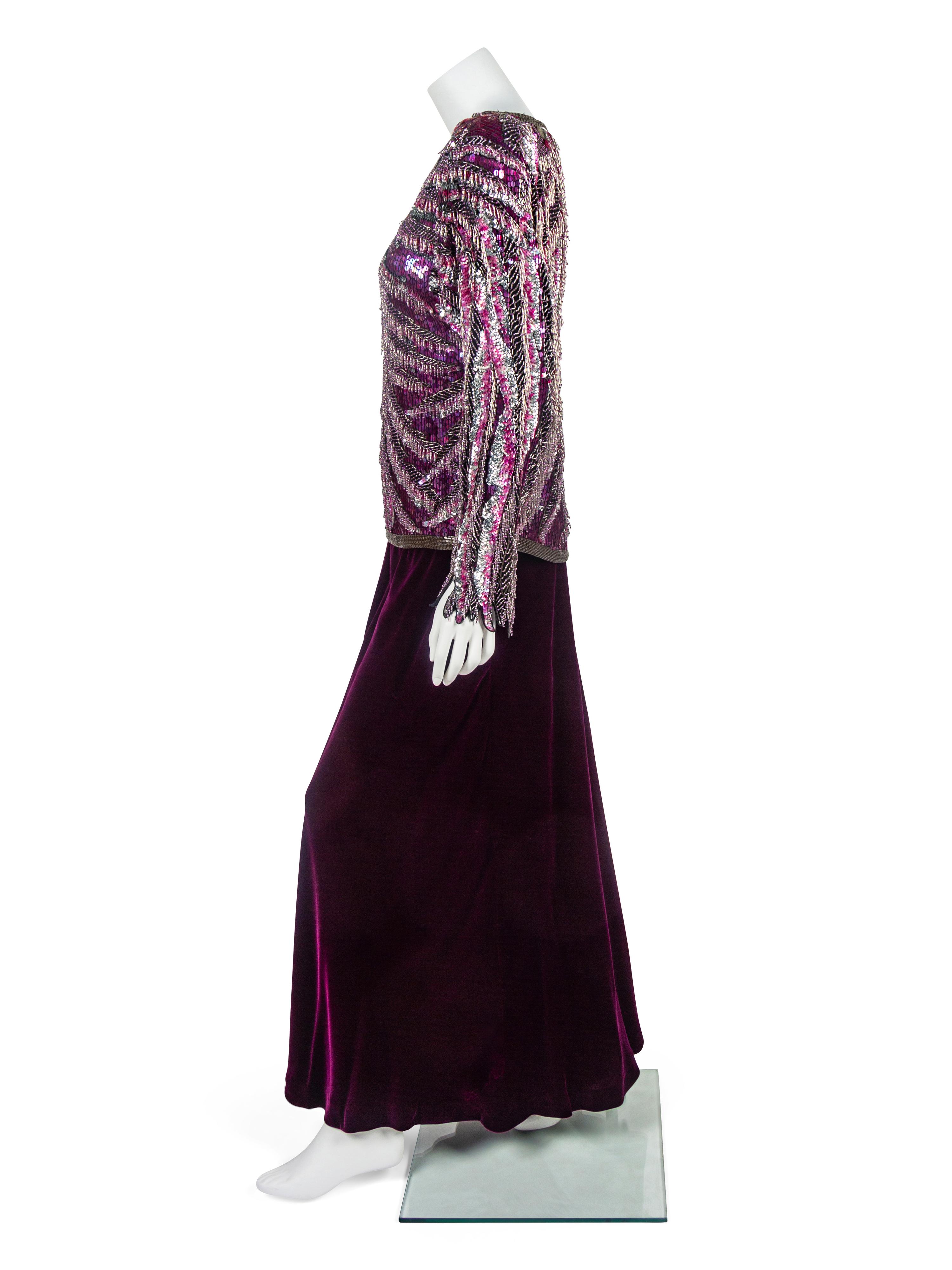 Halston Two-Piece Dress, 1980s