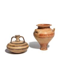 Two Mycenaean Pottery Vessels