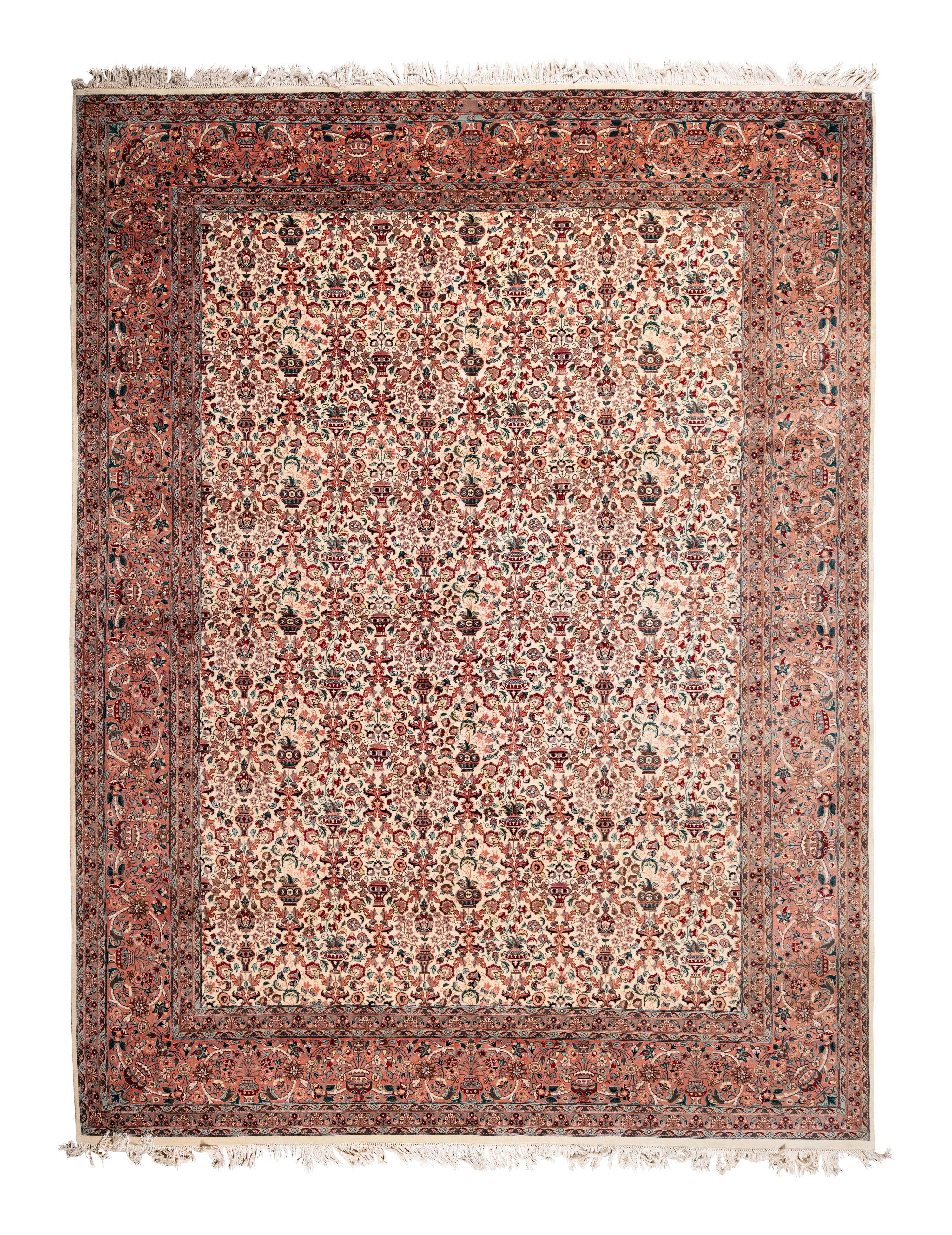 A Tabriz-Style Wool Rug
