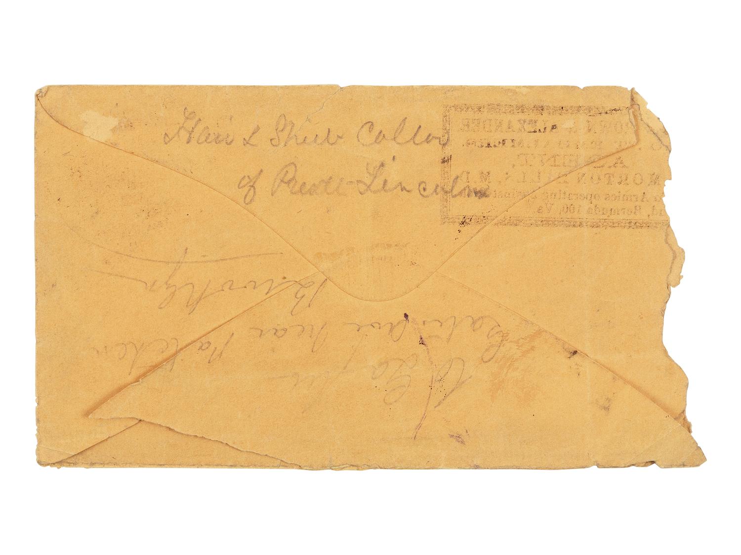 [LINCOLN'S FUNERAL]. TOWNSEND, Edward Davis (1817-1893). Autograph letter, signed ("E.D. Townsend"), to Dr. Charles Brown, Washington, D.C., 20 April 1865.