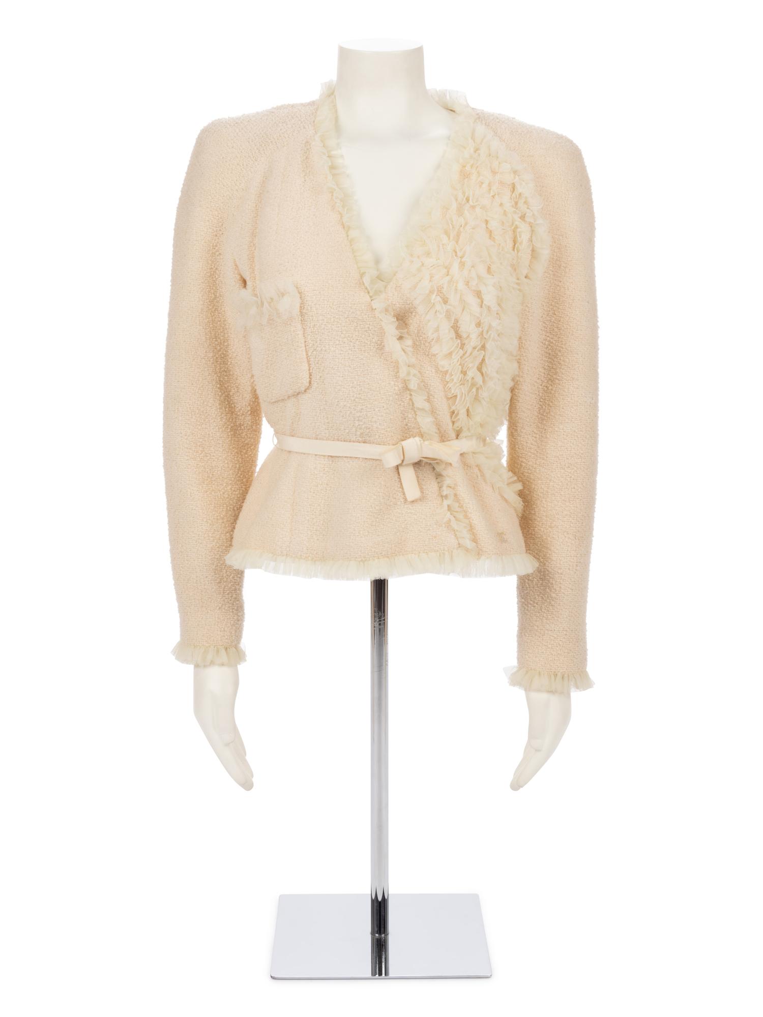 Chanel Cream Wrap Jacket, 2002