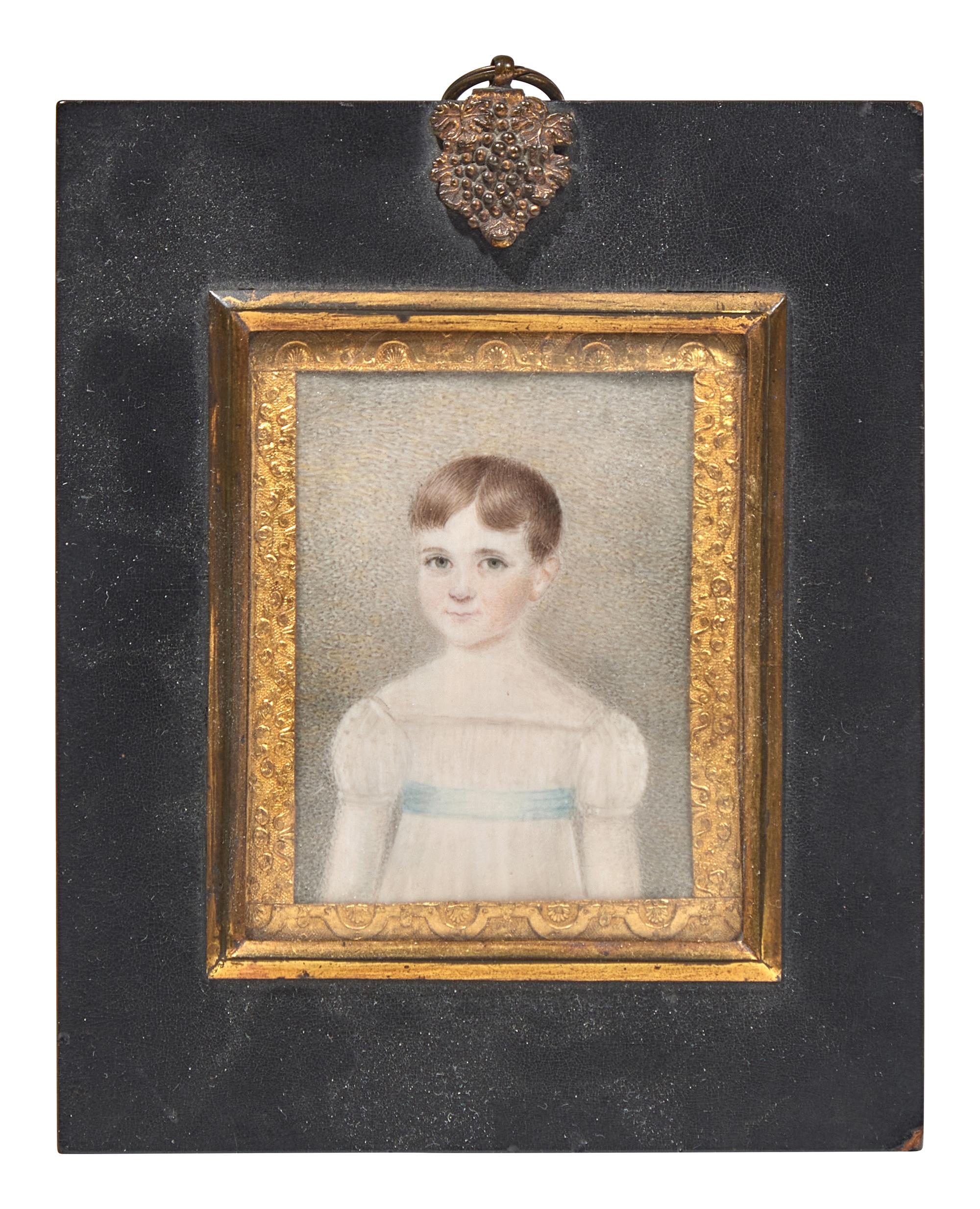Attributed to Anthony Stewart (English, 1773-1846), A Portrait Of The Duke Of Gordon As A Child