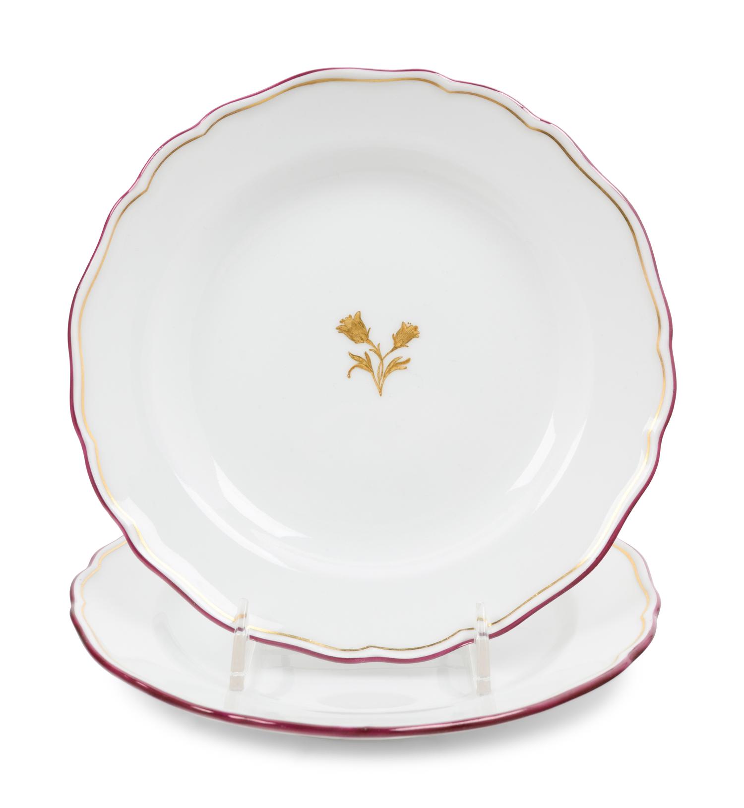 A Meissen Porcelain Luncheon Service