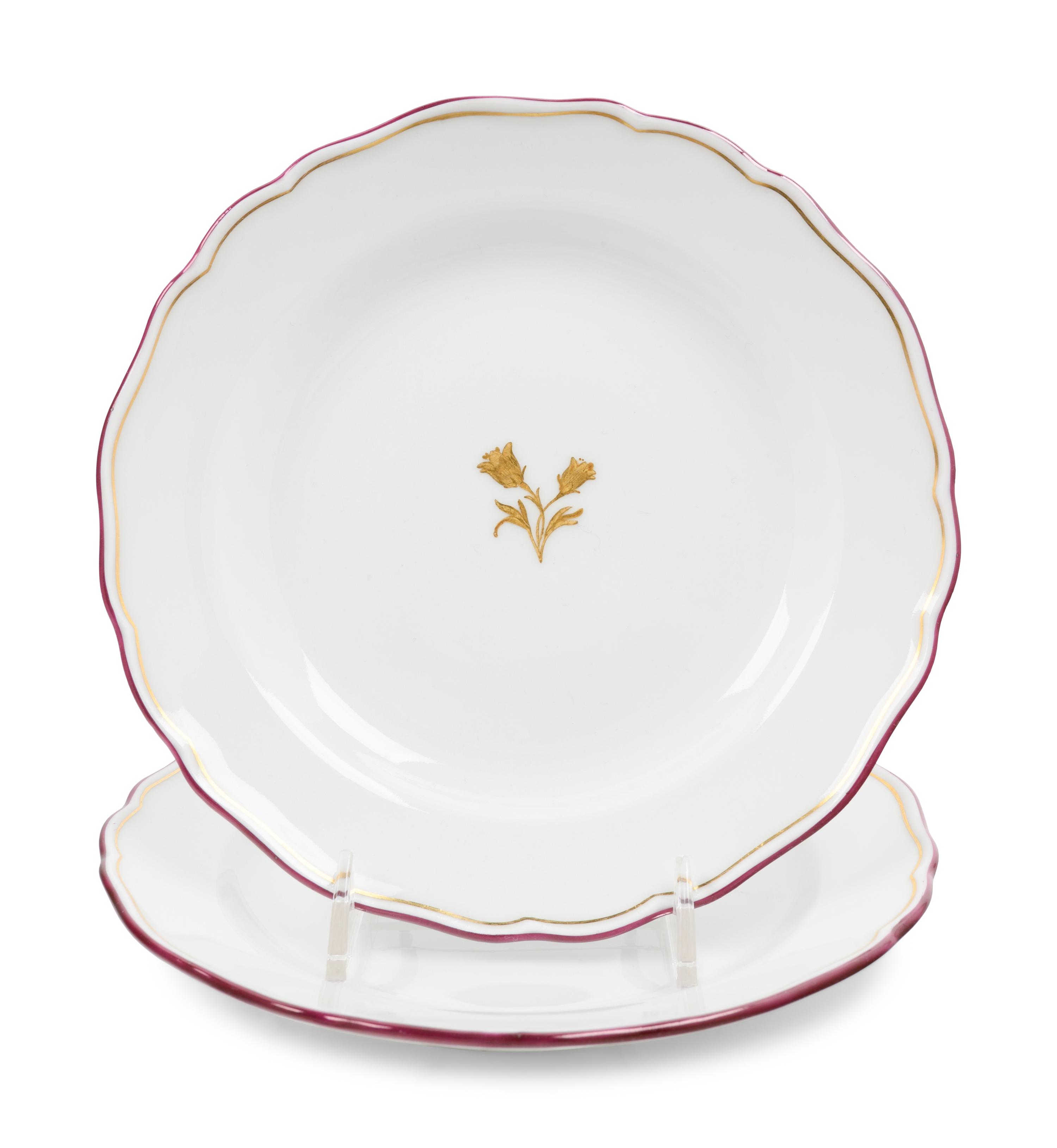 A Meissen Porcelain Luncheon Service