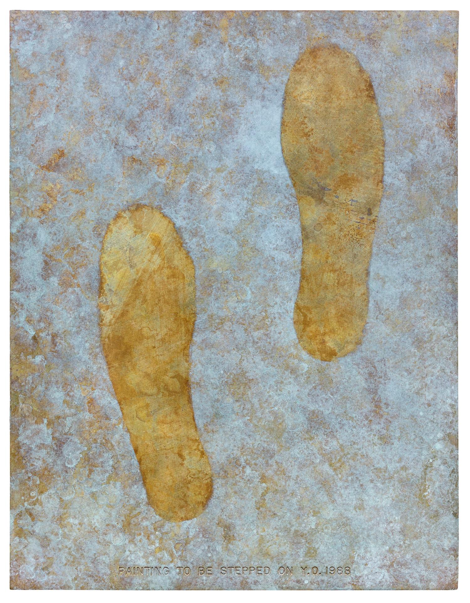 A Painting to be Stepped On, 1961/ 66-88
