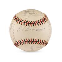 A 1939 St. Louis Cardinals Team Signed Autograph Baseball (JSA Letter of Authenticity),