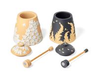 Two PC Harper for Wedgwood Beehive Honey Pots