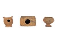 Three African Pottery Articles