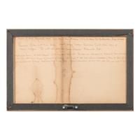 [Civil War] 124th Indiana Volunteer Infantry reunion banner, tassels, and GAR reunion photograph