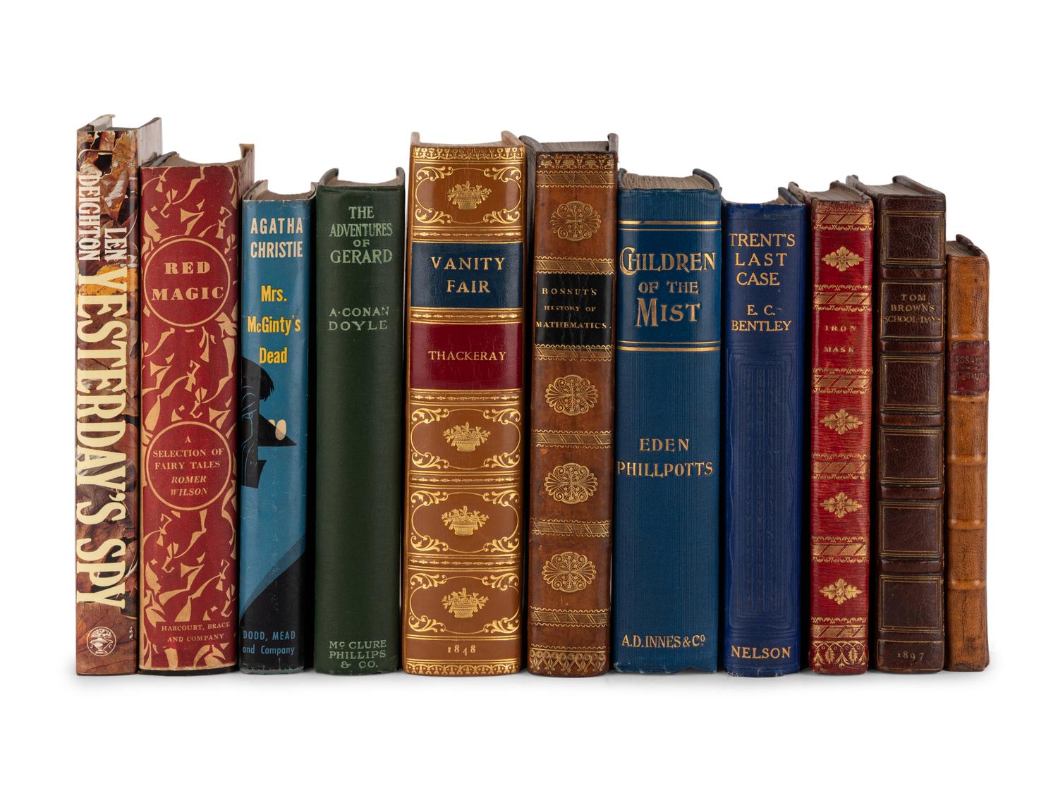 [BRITISH LITERATURE]. A group of 11 works, including: