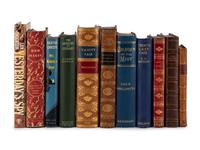 [BRITISH LITERATURE]. A group of 11 works, including: