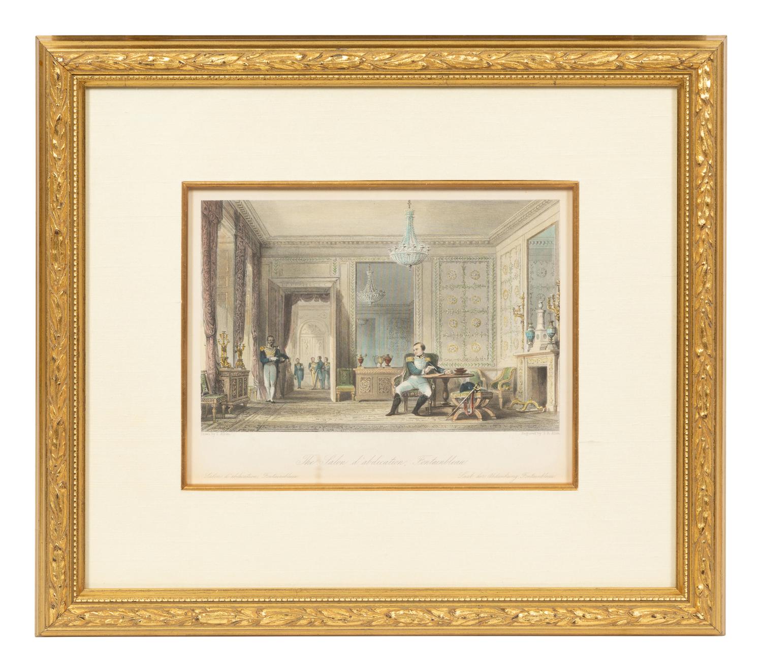Two French Hand Colored Engravings