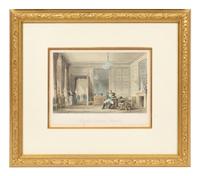 Two French Hand Colored Engravings