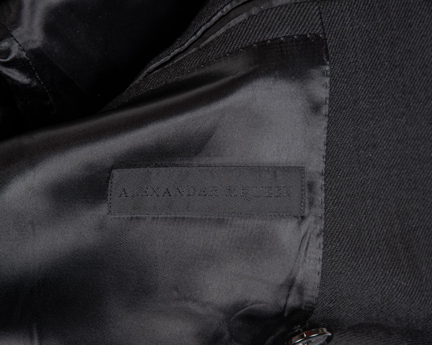 Men's Alexander McQueen Plaid Coat, 2014