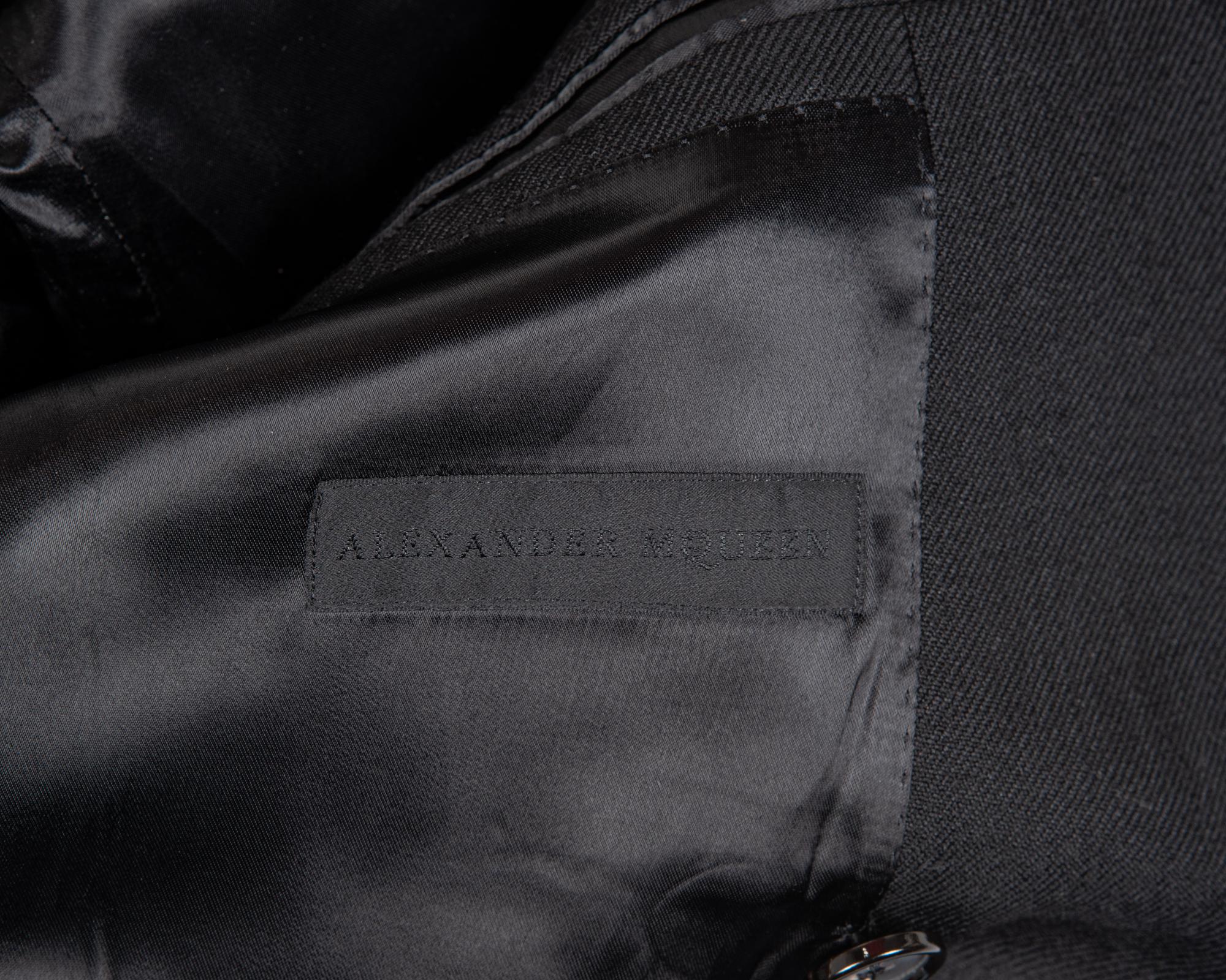 Men's Alexander McQueen Plaid Coat, 2014